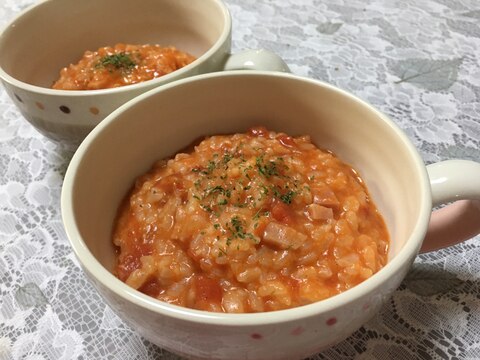 トマト缶で簡単！美味し〜い★トマトリゾット★